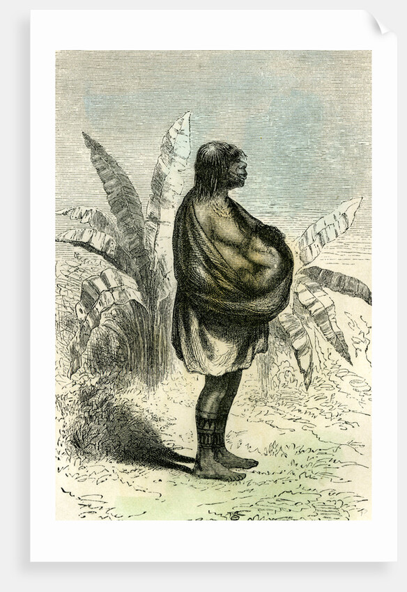 Conibo Mother Peru 1869 by Anonymous