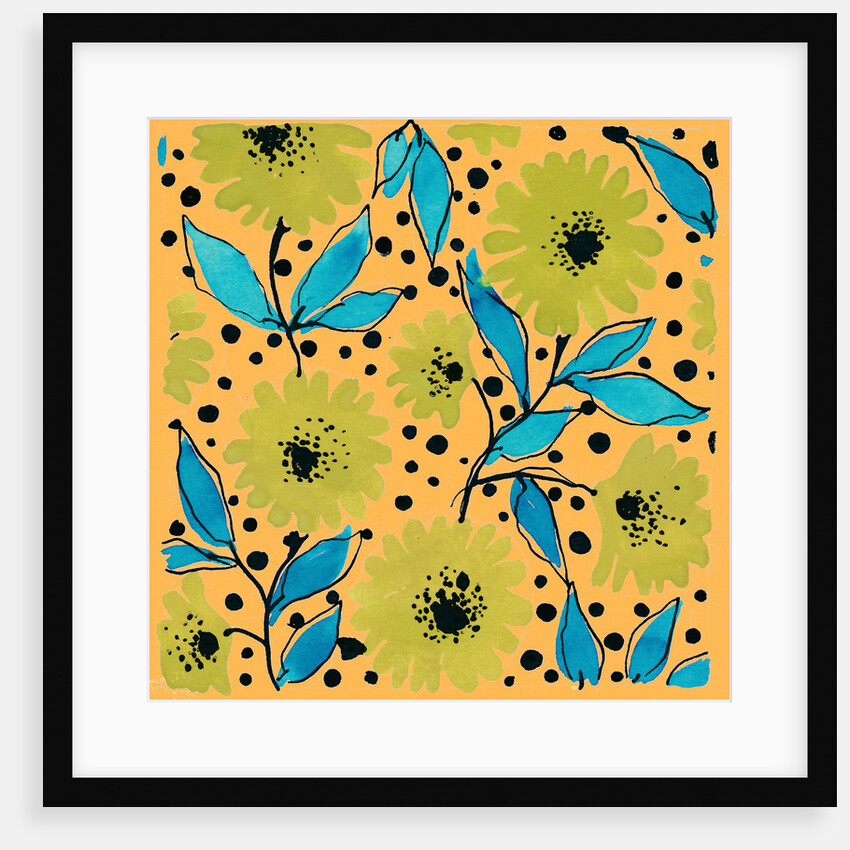 Botanical flower print by Niki Fisher