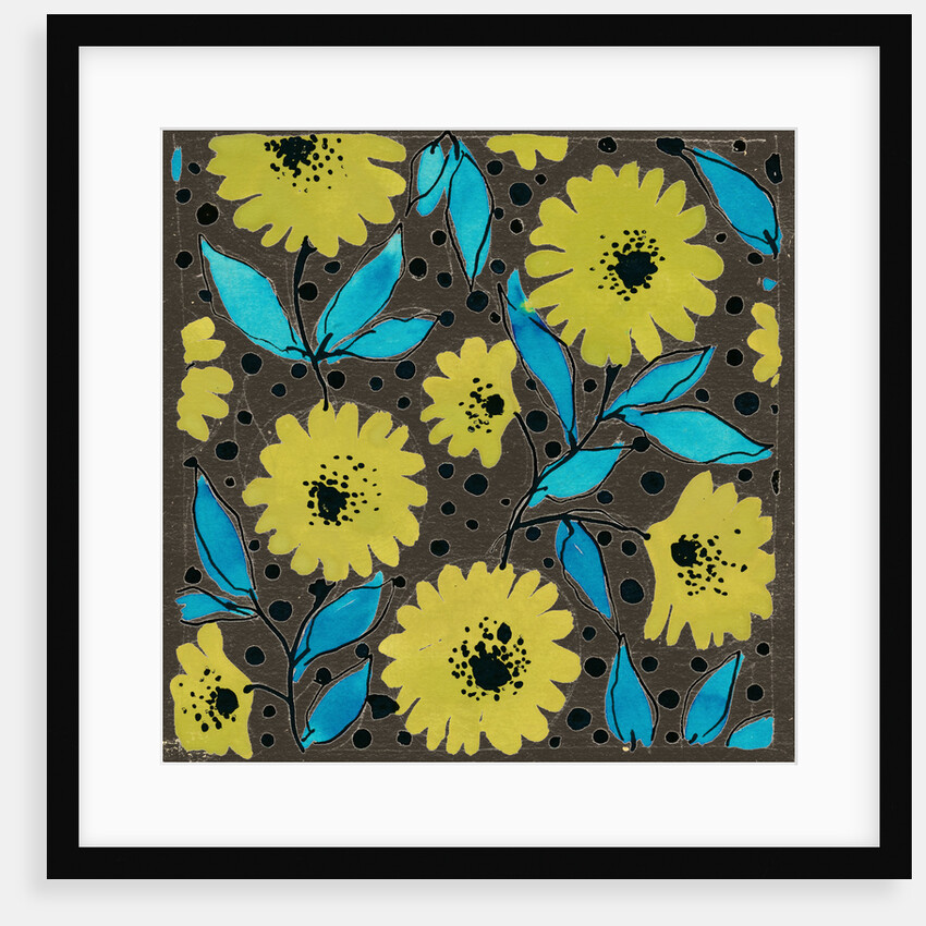 Botanical flower print by Niki Fisher