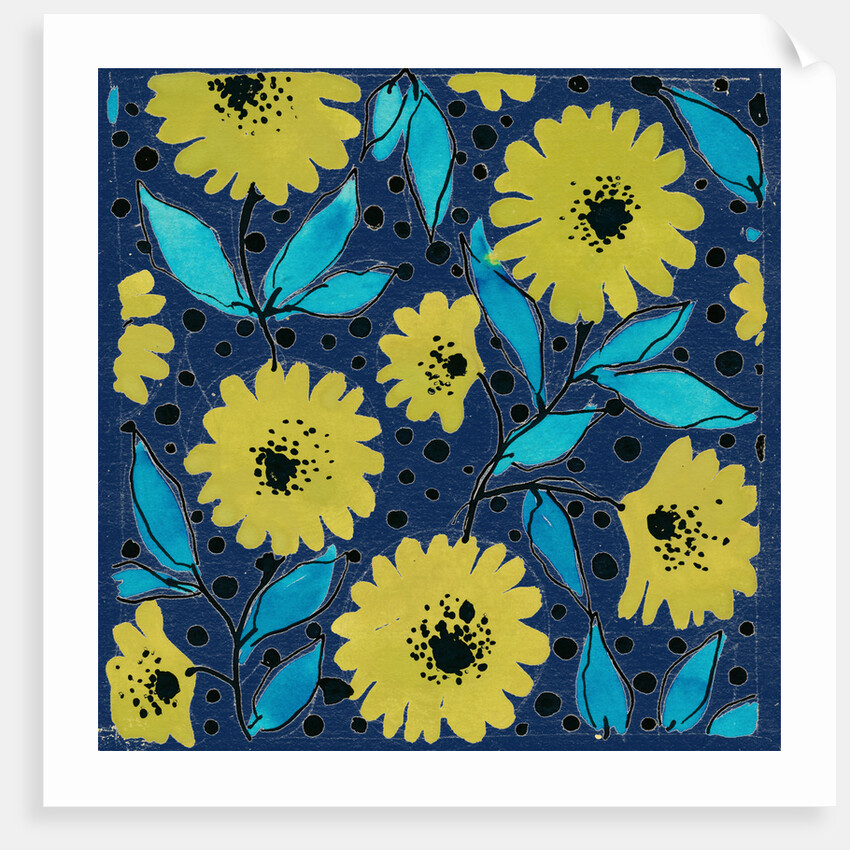 Botanical flower print 1 by Niki Fisher