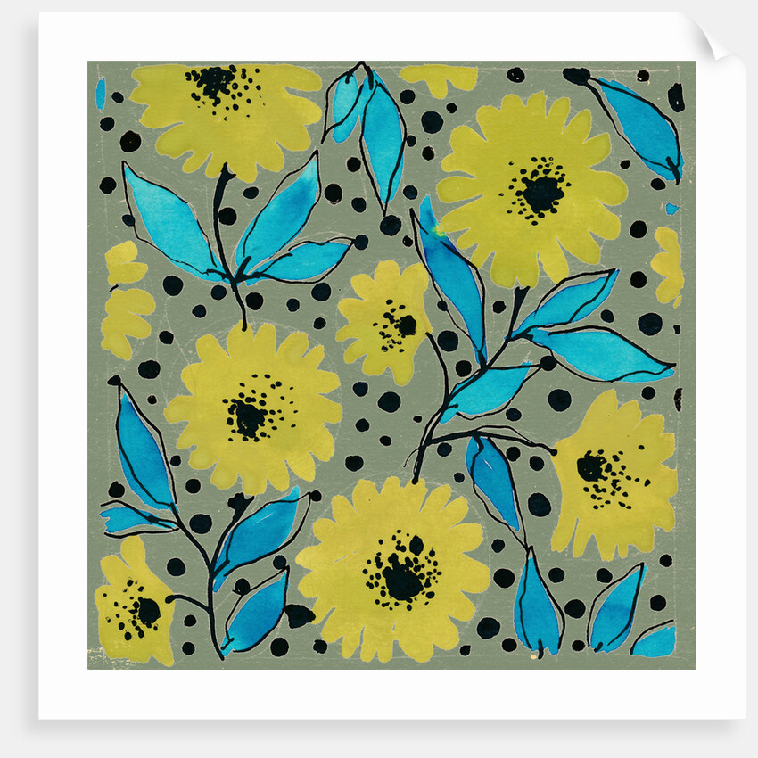 Botanical flower print 1 by Niki Fisher