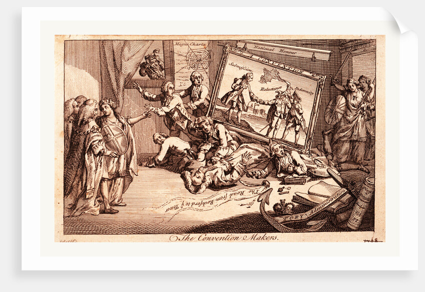 The convention makers, England 1771 by Anonymous