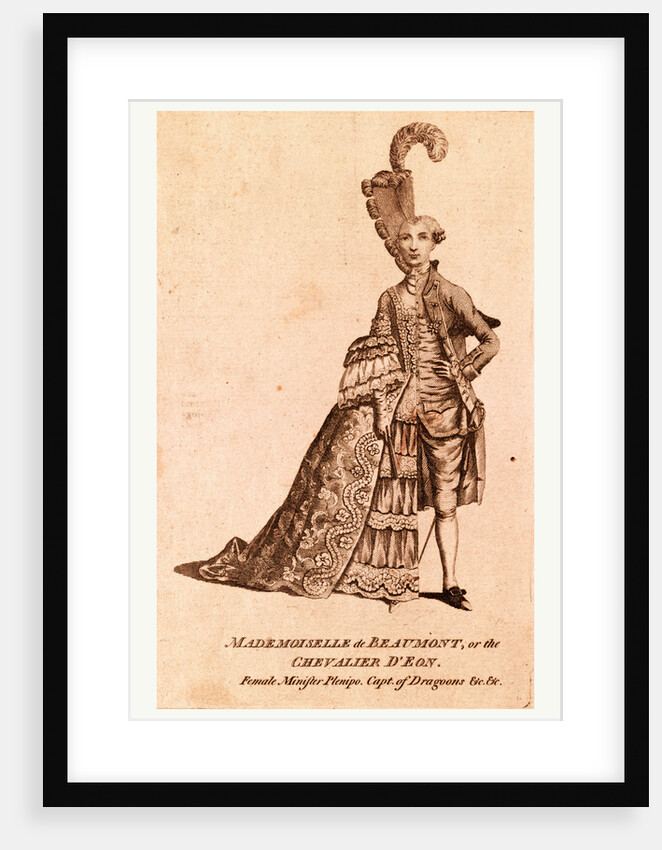 Mademoiselle de Beaumont or The Chevalier D'Eon by Anonymous