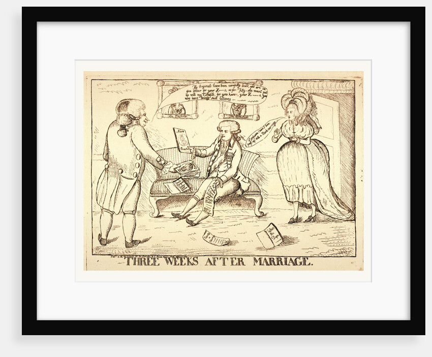 Three weeks after marriage by Anonymous