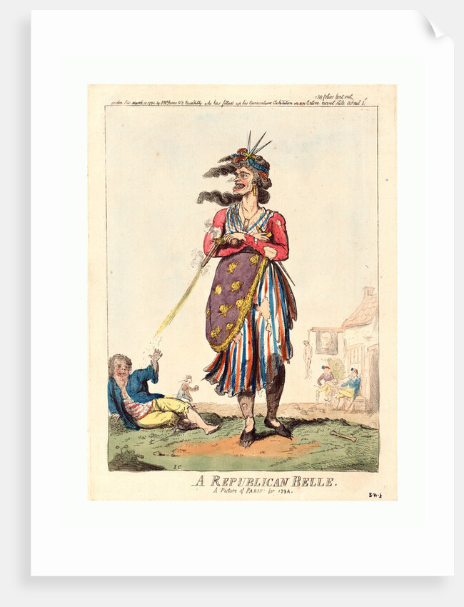 A republican belle by Isaac Cruikshank