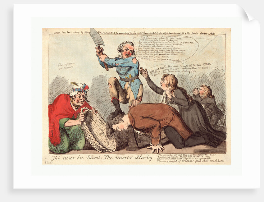 The near in blood, the nearer bloody by Isaac Cruikshank
