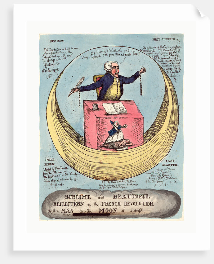 Sublime and beautiful reflections on the French revolution by Anonymous