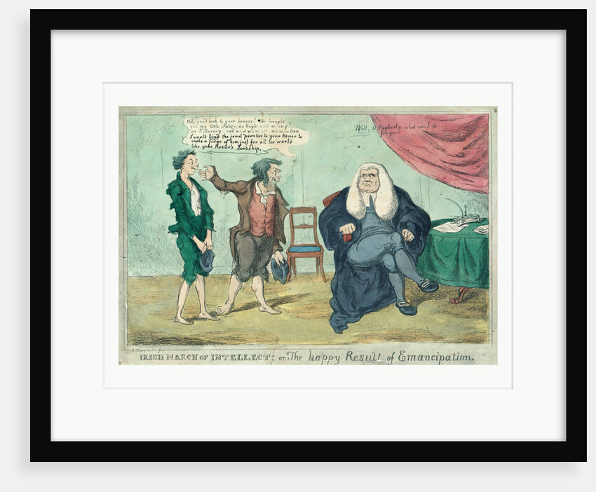 Irish march of intellect; or, the happy result of emancipation by Anonymous