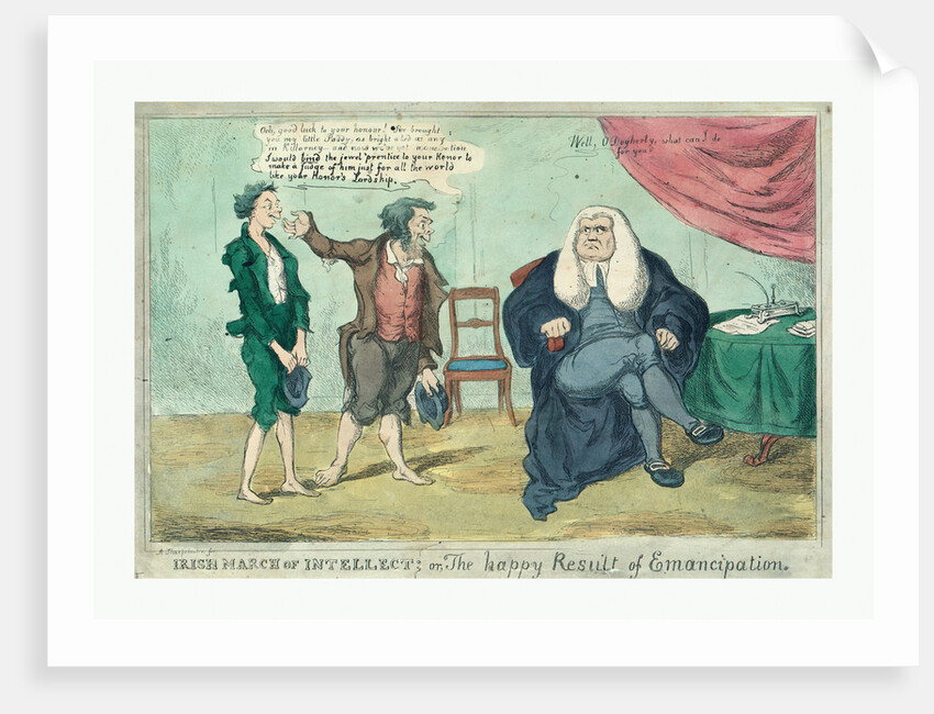 Irish march of intellect; or, the happy result of emancipation by Anonymous
