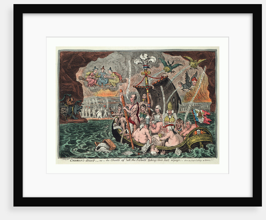 Charon's Boat or the Ghosts of all the Talents taking their last voyage by Anonymous