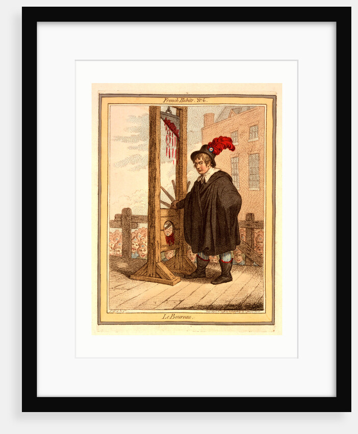 Le Boureau by James Gillray