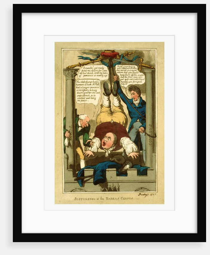 Suspension of the habeas corpus by Anonymous
