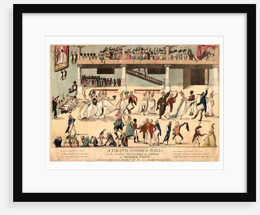 A Grand Jamaica ball or the Creolean hop a la muftee by William Holland