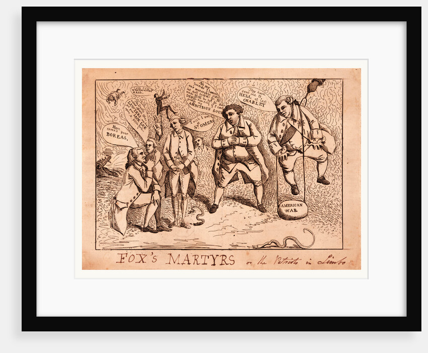 Fox's martyrs or The patriots in limbo, by Anonymous
