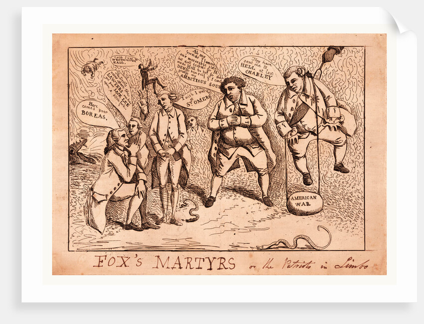 Fox's martyrs or The patriots in limbo, by Anonymous