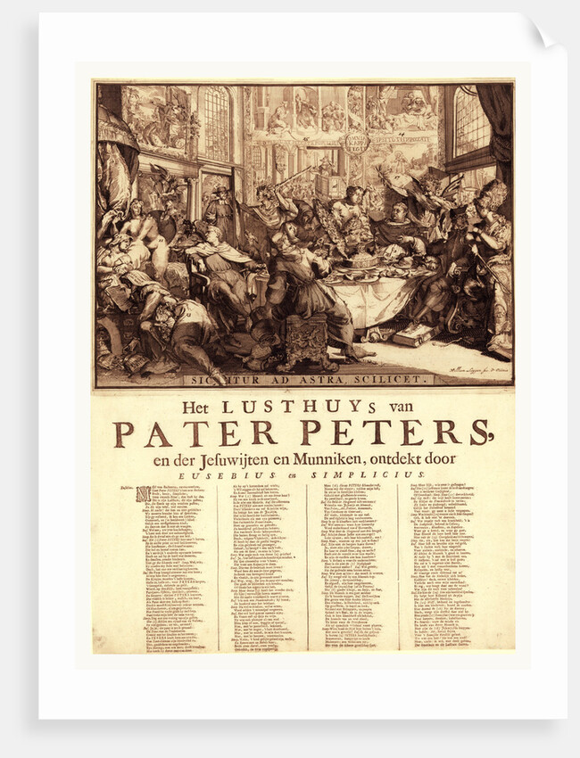 Het lusthuys van Pater Peters by Anonymous
