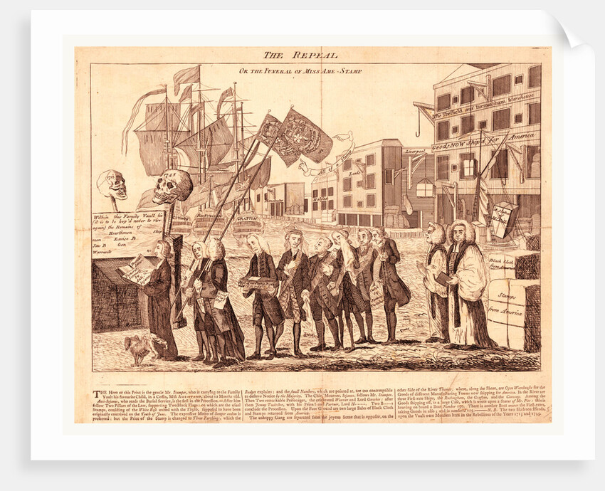 The repeal, or the funeral of Miss AmeStamp by Anonymous
