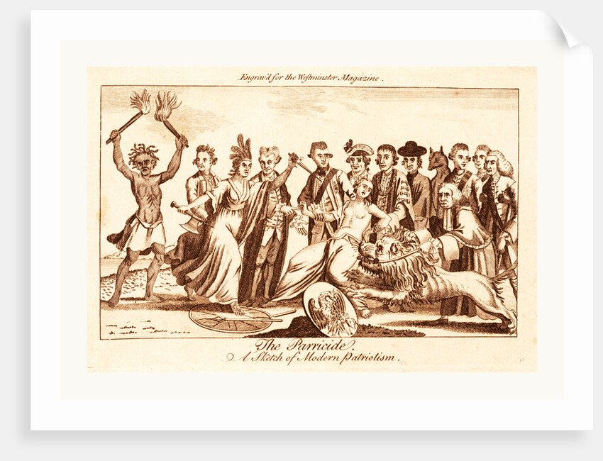 The parricide A sketch of modern patriotism by Anonymous