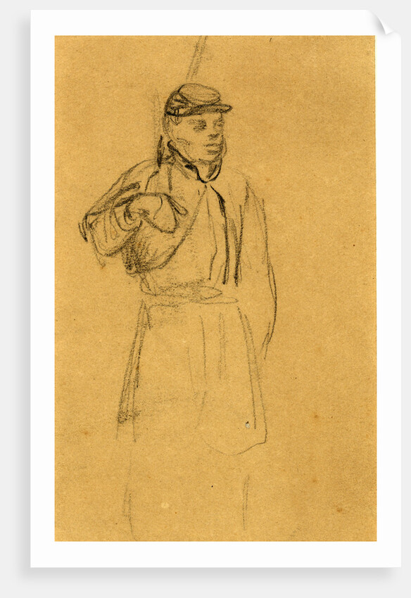 Black soldier by Anonymous