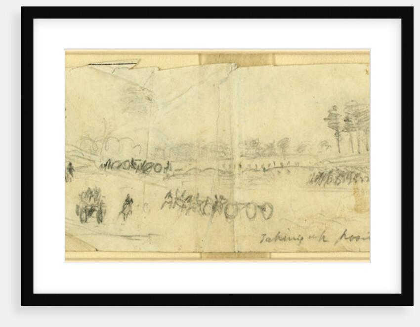 Taking up position, Cold Harbor, June 2 by Anonymous