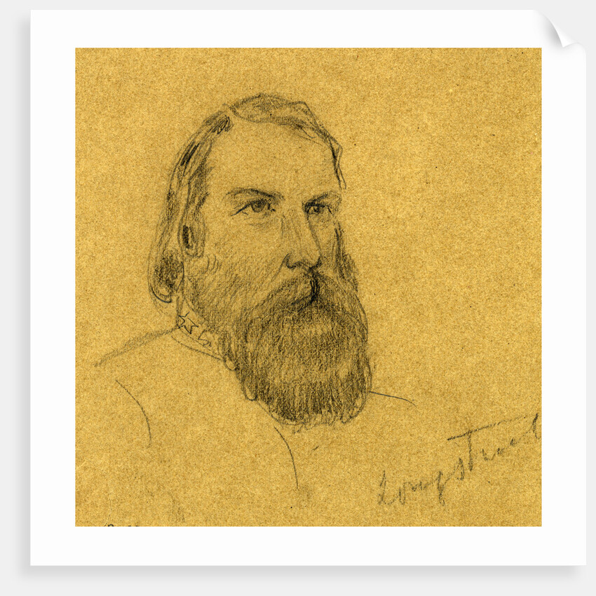 Confederate General James Longstreet by Anonymous