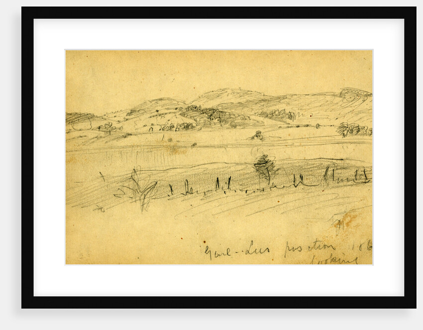 Genl Lees position by Anonymous