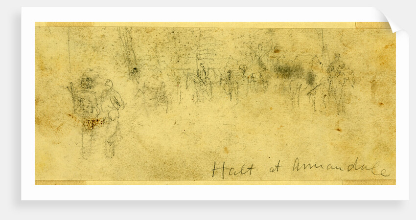 Halt at Annandale by Anonymous