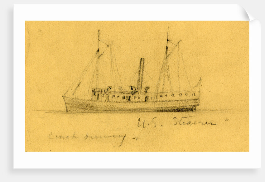 U.S. Steamer by Anonymous