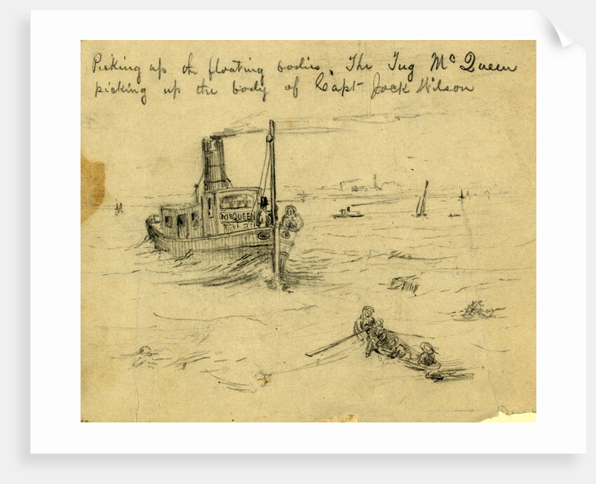 Picking up the floating bodies by Alfred R Waud