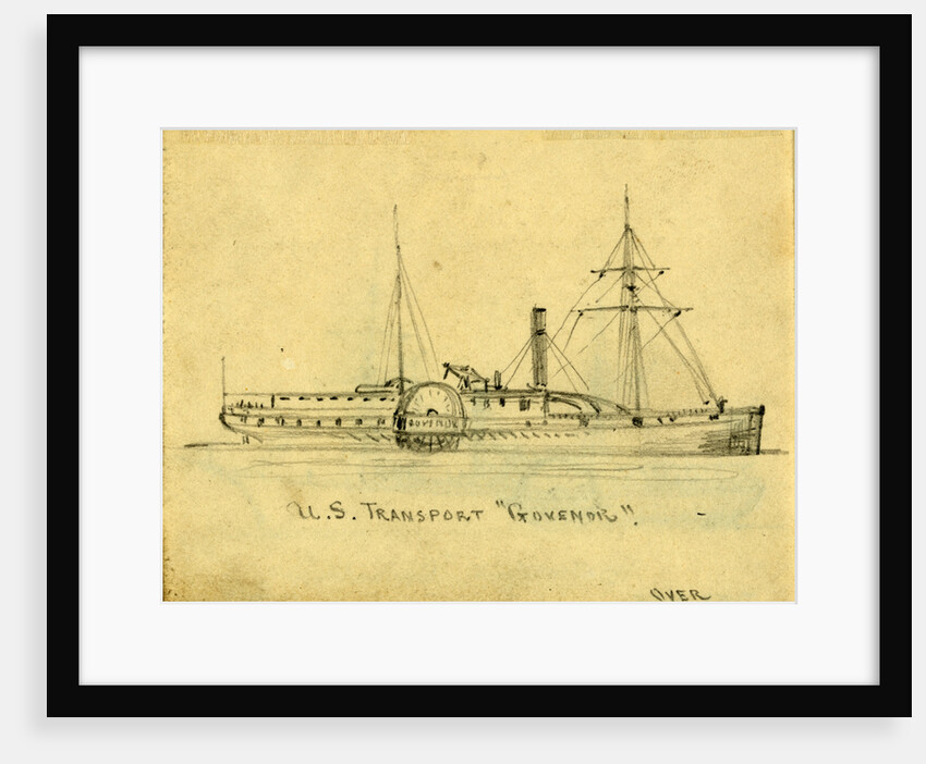 U.S. Transport Governor by Alfred R Waud