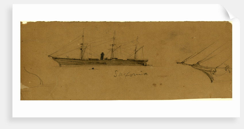 Saxonia by Alfred R Waud