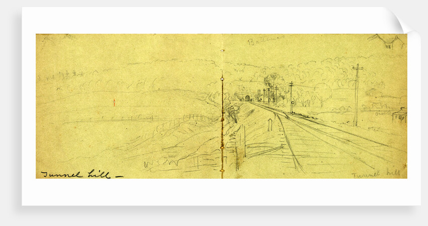 Tunnel Hill by Alfred R Waud