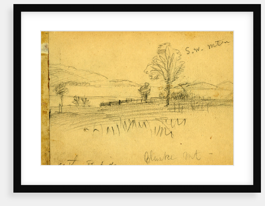 Williston's battery near Fredericksburg 1862, 1862 November-December by Alfred R Waud