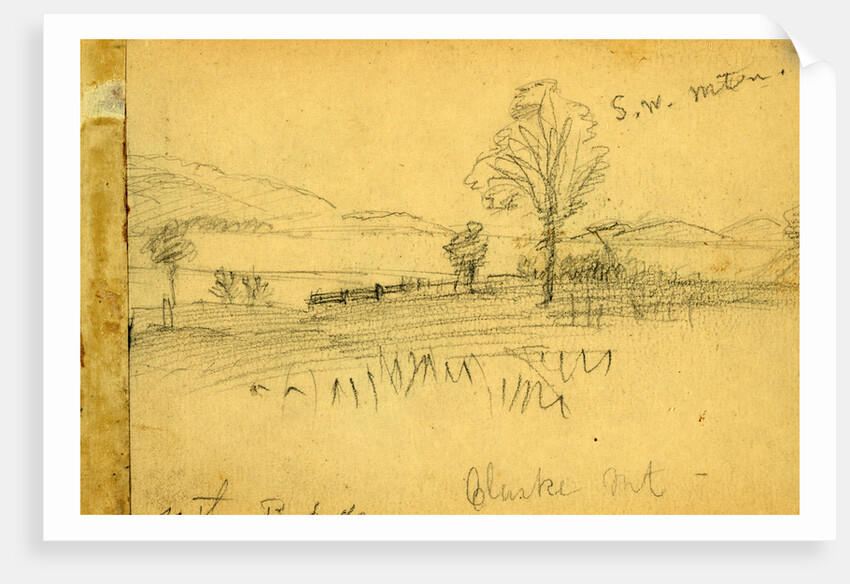 Williston's battery near Fredericksburg 1862, 1862 November-December by Alfred R Waud