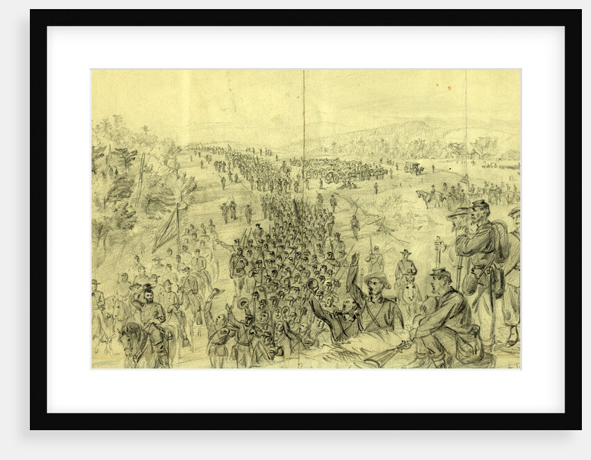 Sheridans army following Early up the Valley of the Shenandoah by Alfred R Waud