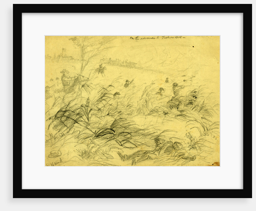 On the advance to Fishers Hill, 1864 September 2 by Alfred R Waud