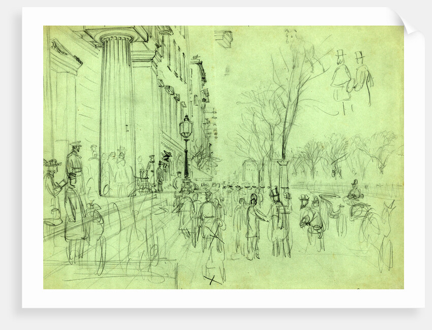 Richmond street scene, 1865 ca. April by Alfred R Waud