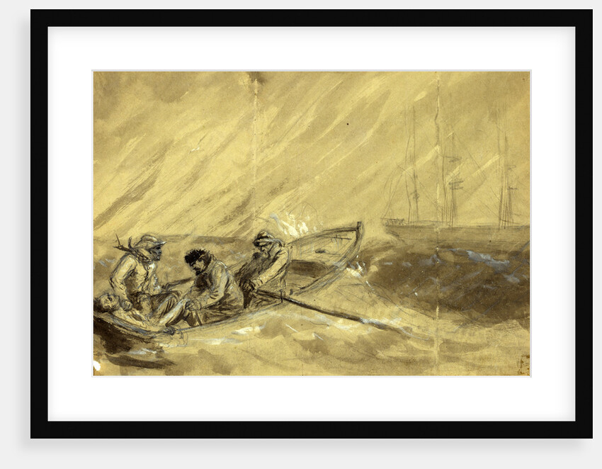 Incident in the blockade by Alfred R Waud