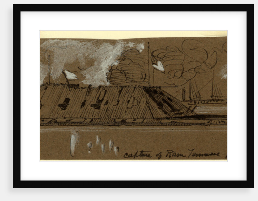 Capture of Ram Tennessee Mobile bay by Alfred R Waud