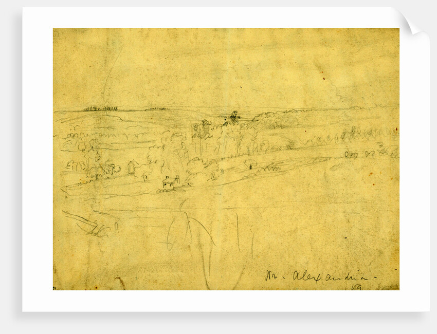 Nr. Alexandria, Va. by Alfred R Waud