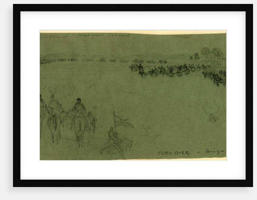 Review. Newport News by Alfred R Waud