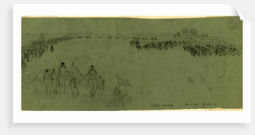 Review. Newport News by Alfred R Waud