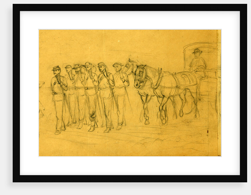 Funeral march by Alfred R Waud