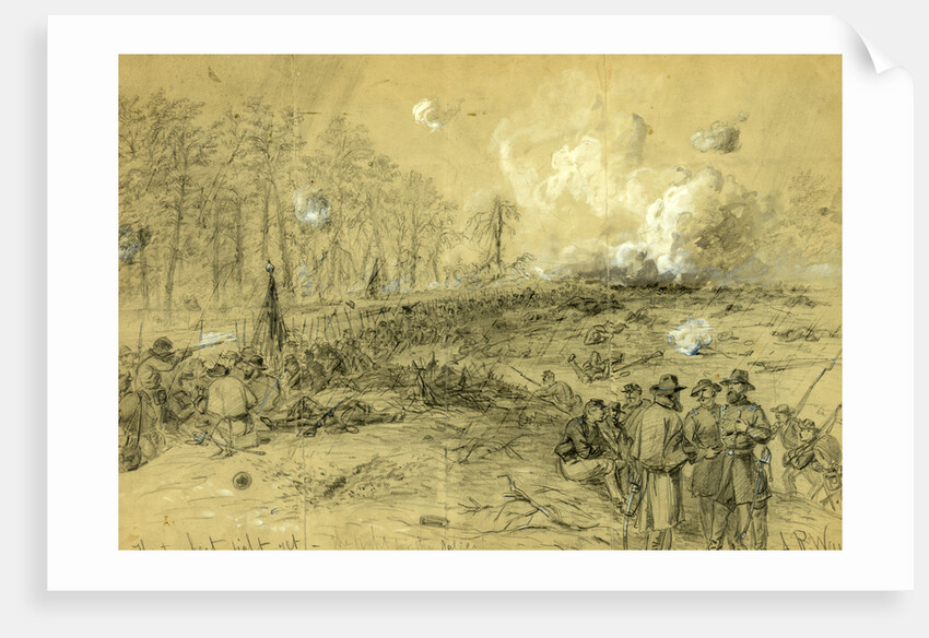 The toughest fight yet. The fight for the salient by Alfred R Waud