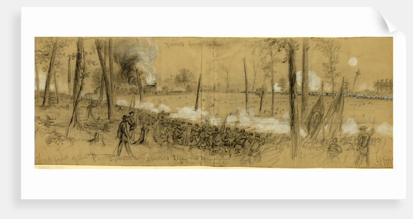 Grant's Great Campaign, Last fight of the Pennsylvania Reserves by Alfred R Waud