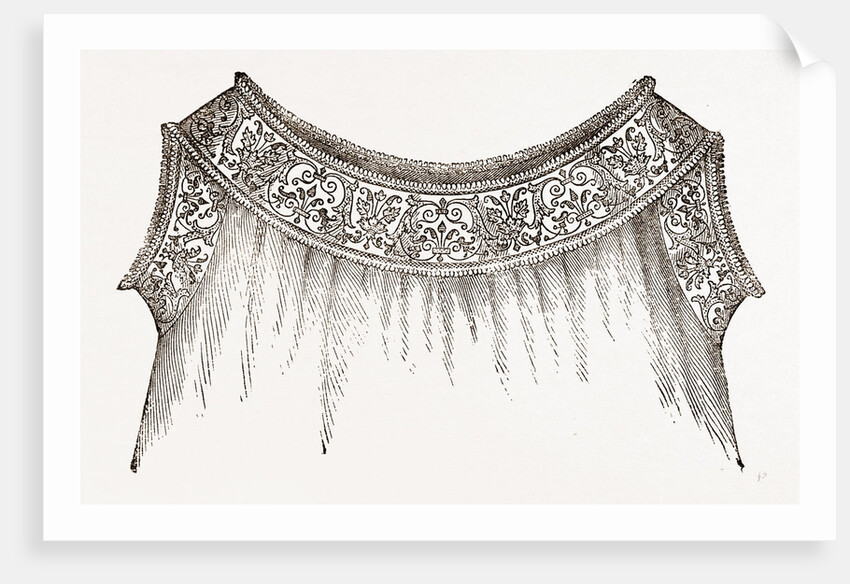 Chemise, Needlework by Anonymous