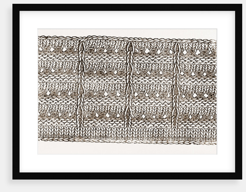 Border For Stockings by Anonymous