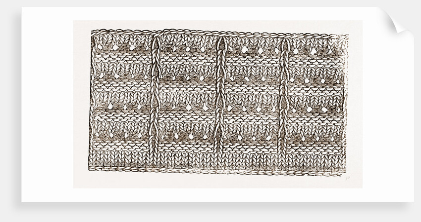 Border For Stockings by Anonymous