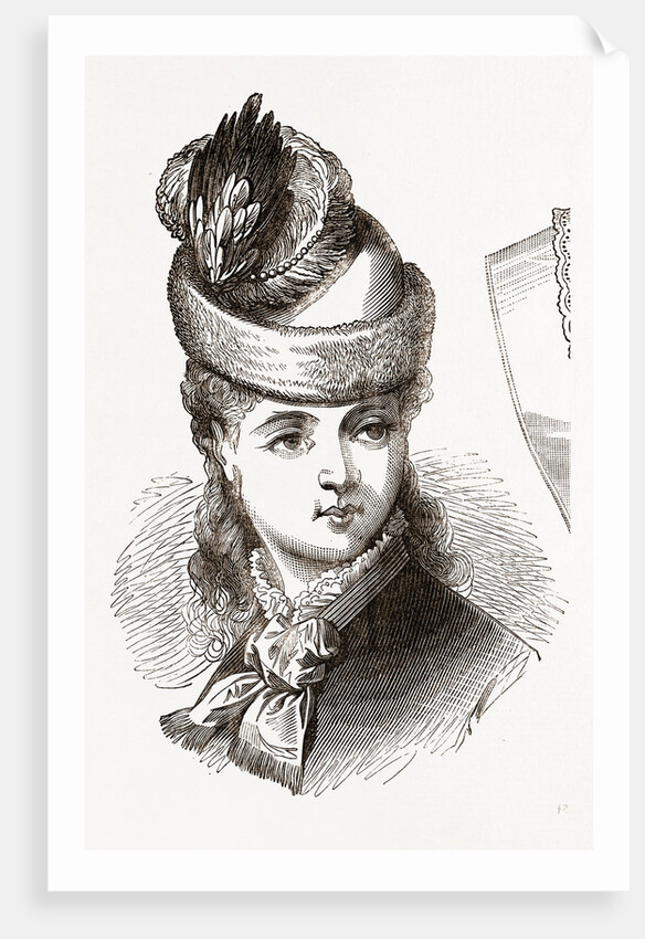 19th Century Fashion, Bonnet by Anonymous