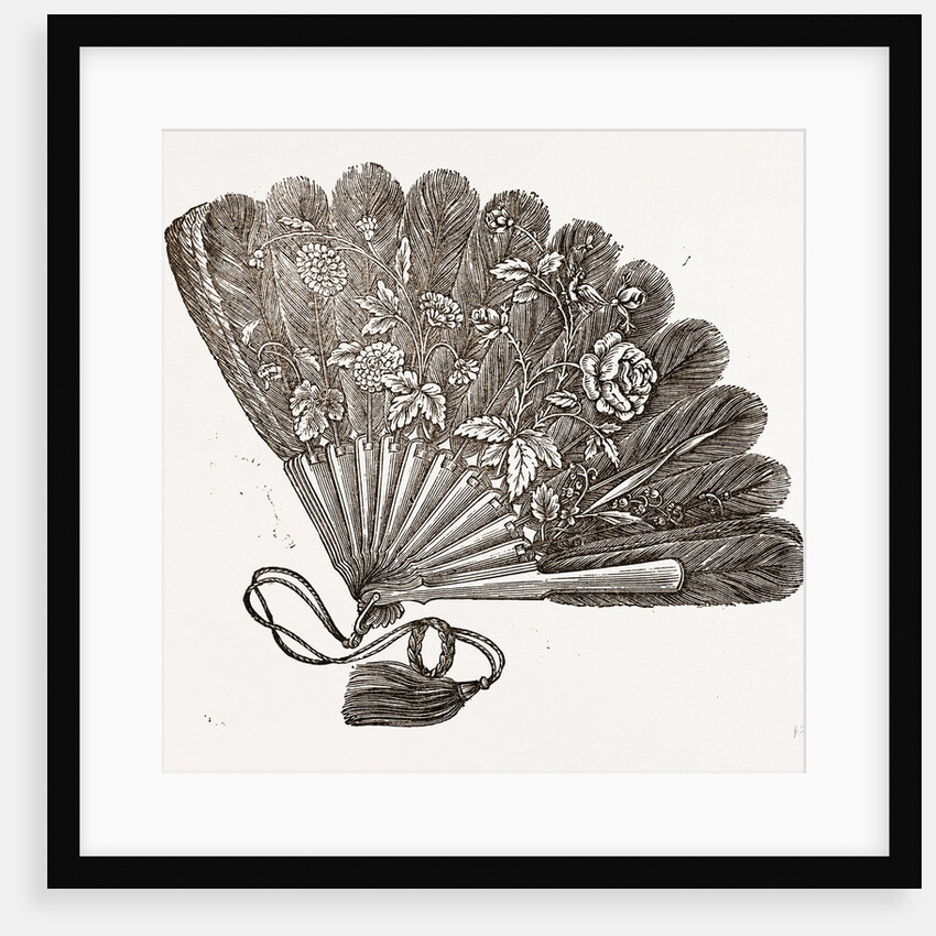 Fan For Evening Dress by Anonymous